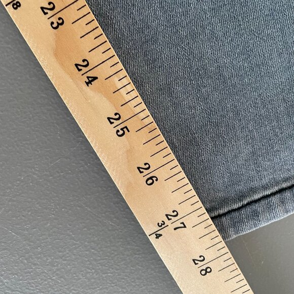 Sandrine Rose Womens 29 Jeans Gray Distressed High Rise Skinny Denim Grunge - Picture 8 of 8